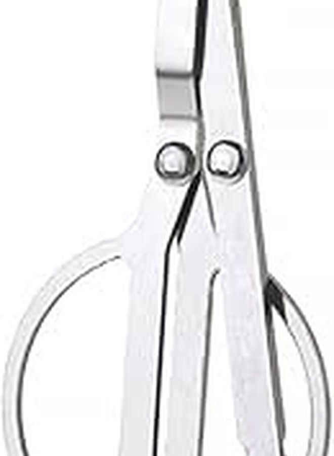Long Handle BBQ Tongs for Firewood and Charcoal Heavy Duty Stainless Steel - Image 1