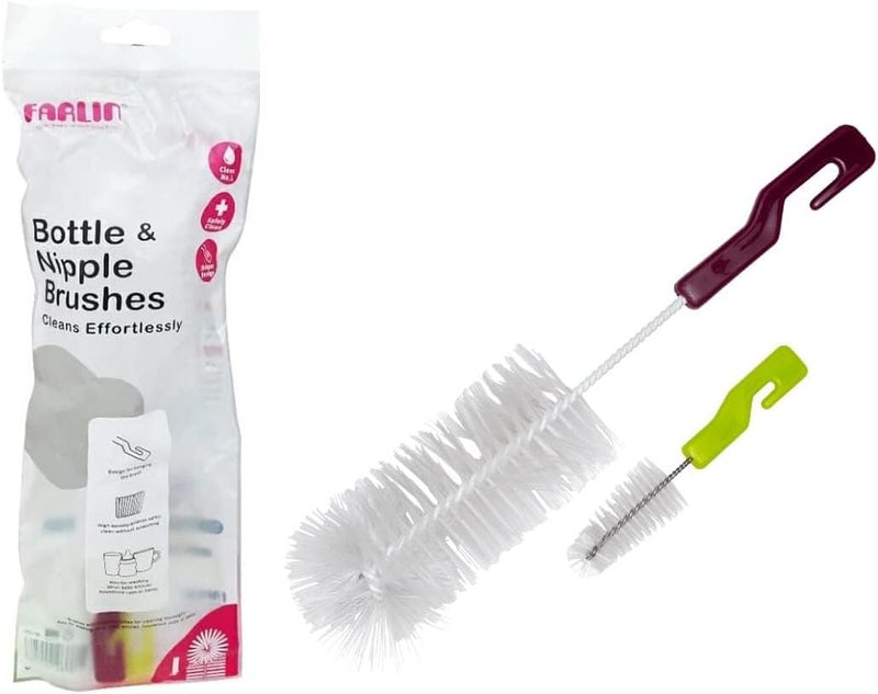 Farlin Bottle & Nipple Brushes for Baby - Image 1
