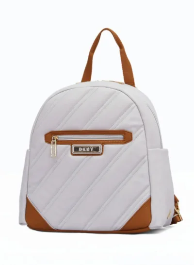 DKNY DKNY Bias Travel and Business Laptop Backpack for Women and Girls (Lavender)