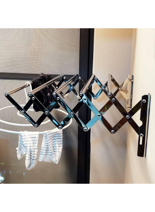 منشر غسيل معدني 5 حبال – ضد الصدأ تمامًا – عملي بملحقات إضافية ومتوفر بعدة مقاسات - Image 2