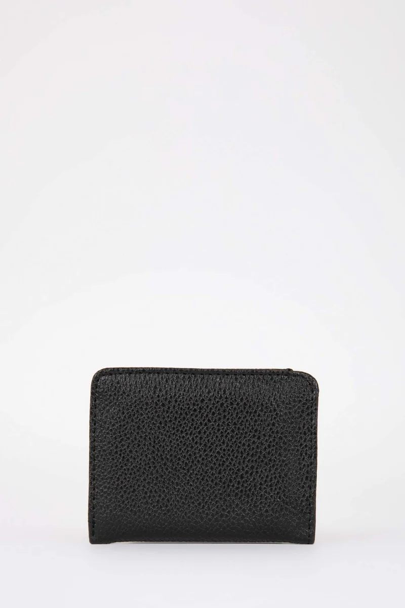 ديفاكتو Faux Leather Card Holder Wallet
