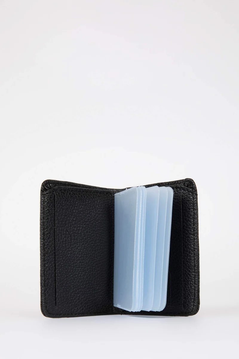 Defacto  Faux Leather Card Holder Wallet  | Best Price UAE