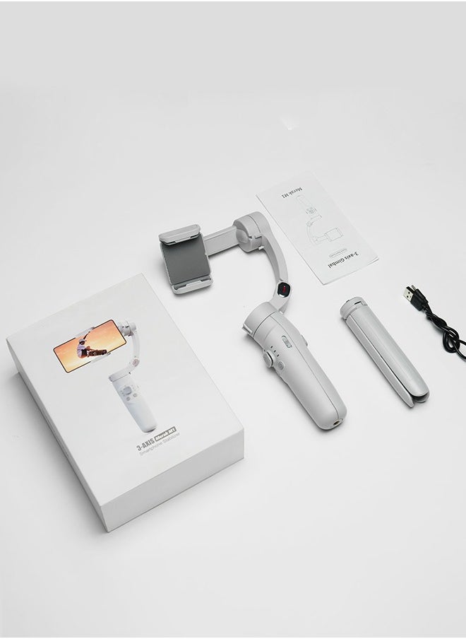 ماركة غير محددة - M1 3-Axis Gimbal مُثبت يدوي للهاتف قابل للطي محمول باليد سجل فيديو مدونة فيديو مضادة للاهتزاز مثبت لوازم الفيديو - Image 1