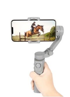 Generic M1 3-Axis Gimbal Handheld Stabilizer for Phone Foldable Handheld Phone Video Record Vlog Anti-Shake Stabilizer Video Supplies  - Image 3