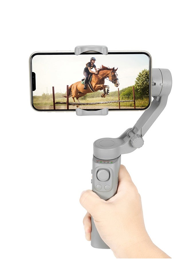 ماركة غير محددة - M1 3-Axis Gimbal مُثبت يدوي للهاتف قابل للطي محمول باليد سجل فيديو مدونة فيديو مضادة للاهتزاز مثبت لوازم الفيديو - Image 1