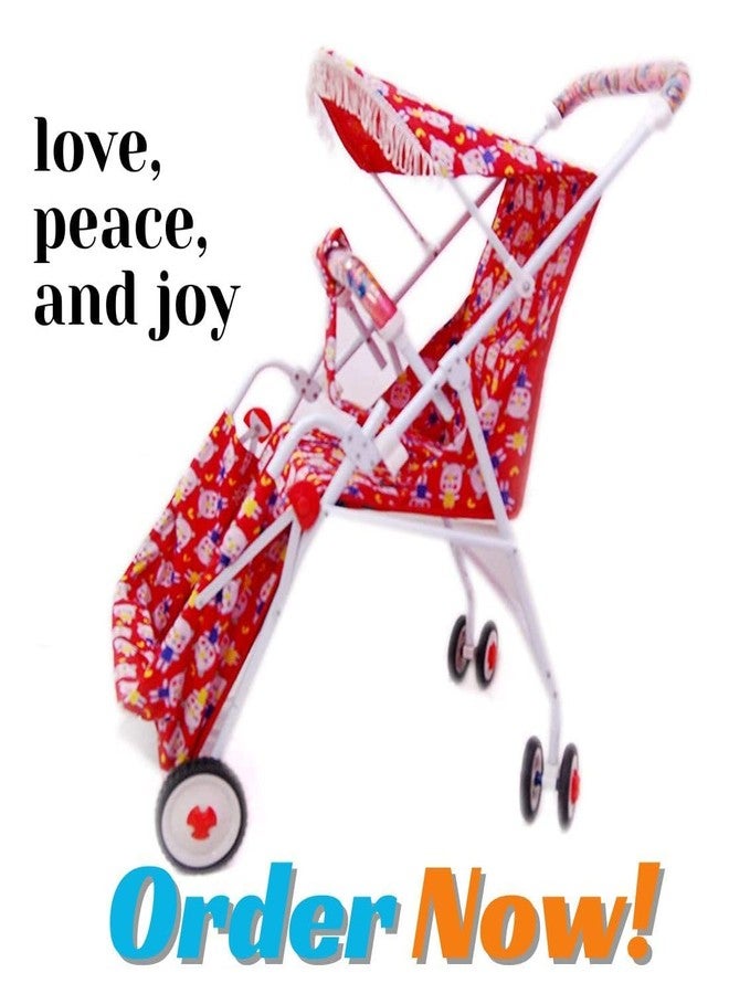 Bondad Hub Baby Stroller/Pram for 0 to 3 Years, New Born/Toddler/Kid, Lightweight (Red) - Image 3