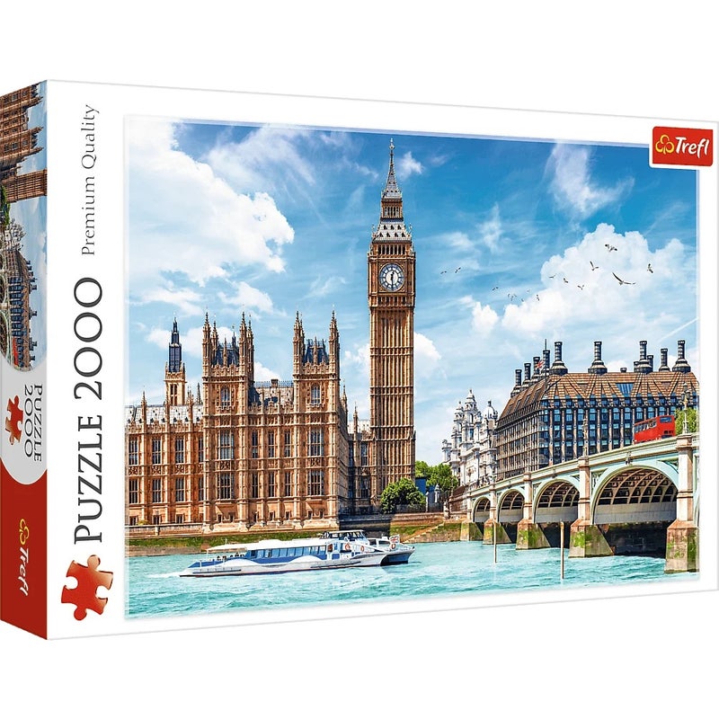 Trefl - Big Ben, London, England Puzzle 2000 Pieces - 27120 - Image 1