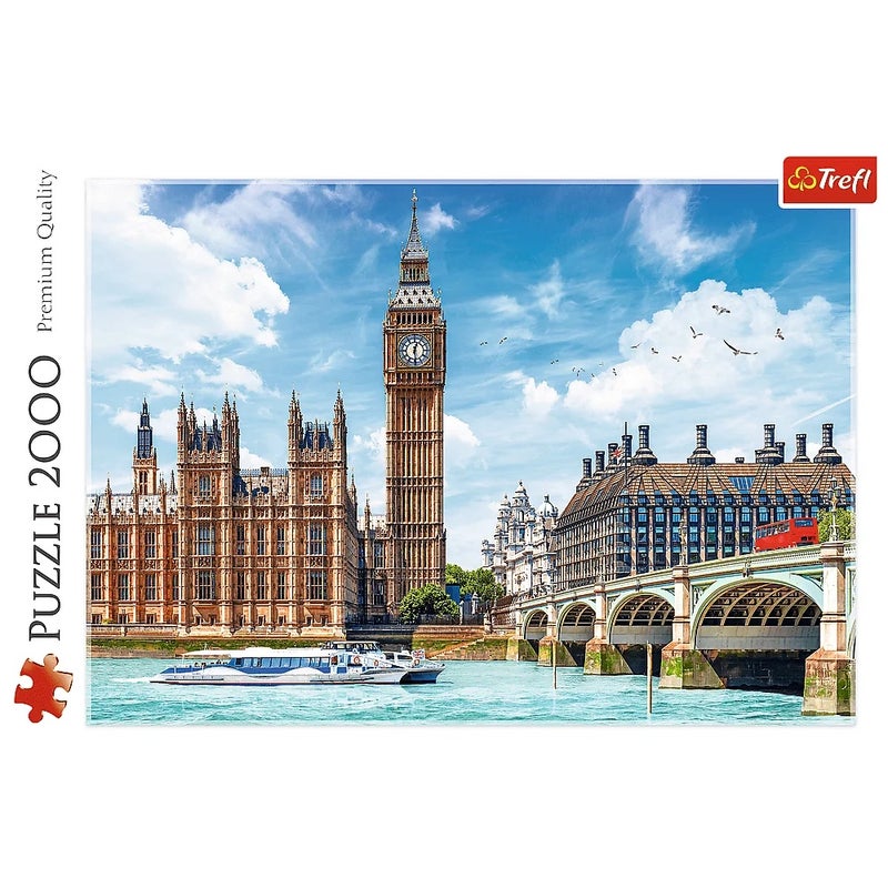 Trefl - Big Ben, London, England Puzzle 2000 Pieces - 27120 - Image 2