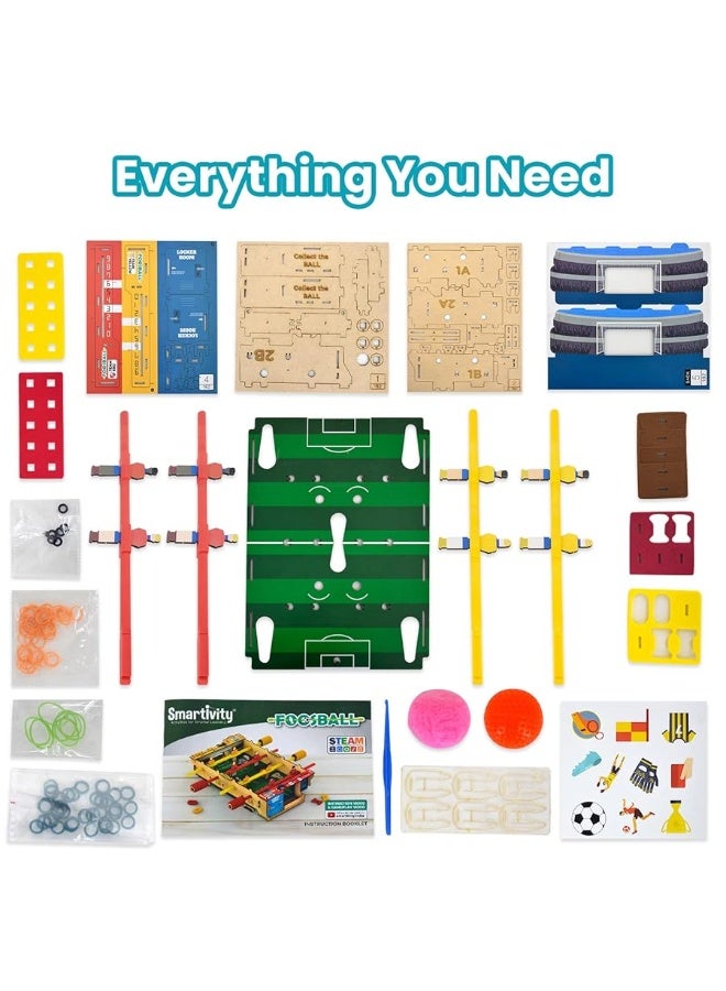 Smartivity Foosball Table Soccer Indoor Games for Kids Age 614 Years  Birthday Gifts for Boys  Girls  DIY STEM Educational Science Toy for Kids Age 67891011121314 Years - Image 5