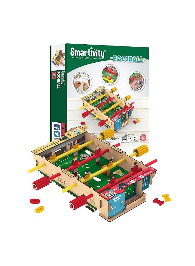 Smartivity Foosball Table Soccer Indoor Games for Kids Age 614 Years  Birthday Gifts for Boys  Girls  DIY STEM Educational Science Toy for Kids Age 67891011121314 Years - Image 3