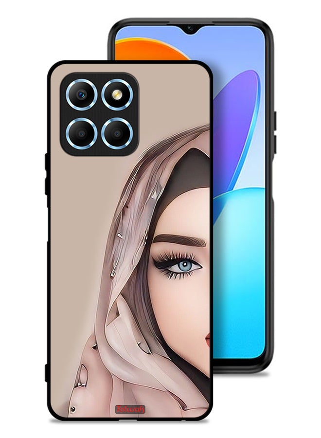 Tolwak Honor X6 Protective Case Cover Half Face Girl Art - Image 1