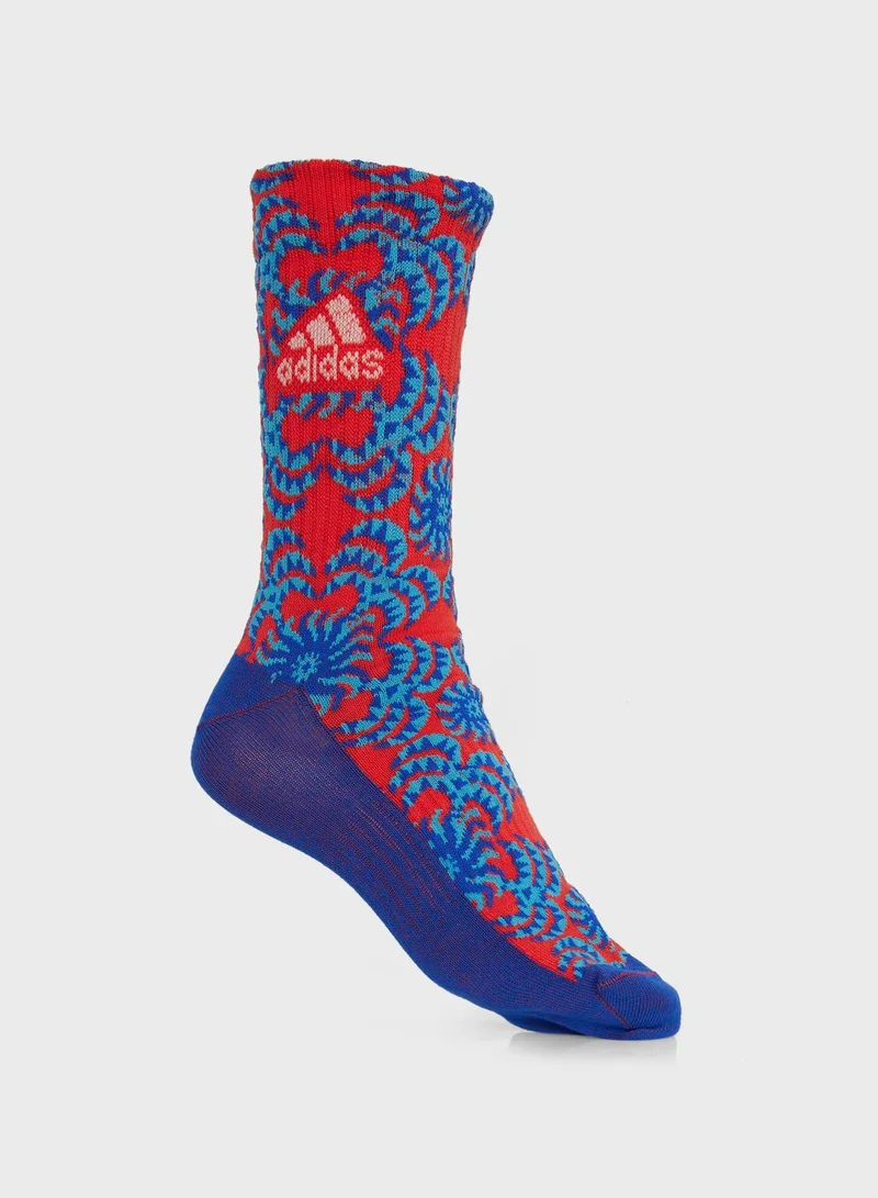 Adidas 3 Pack Farm Crew Socks
