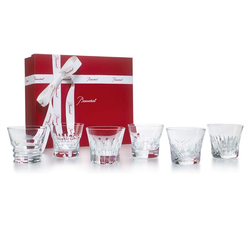 Baccarat Crystal Everyday Set Of Six Tumblers