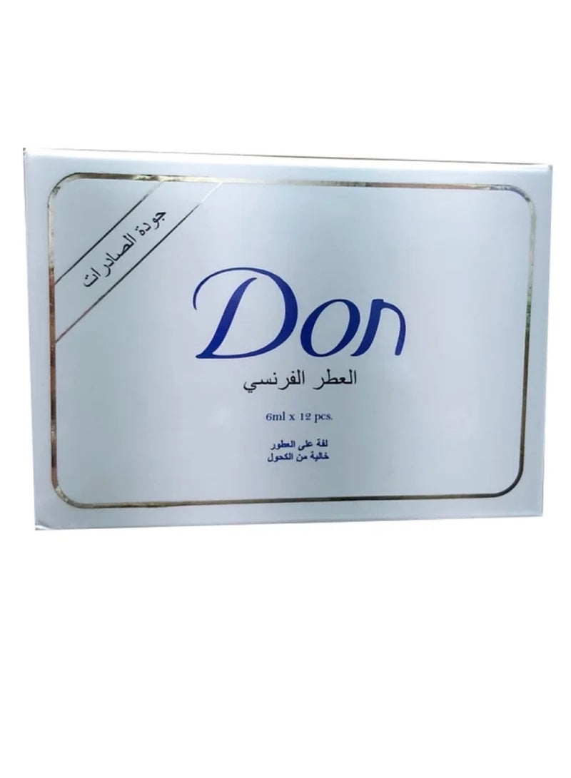 Don Don Don Roll On Perfume French Perfume 6 ml x 12 pieces - Image 2