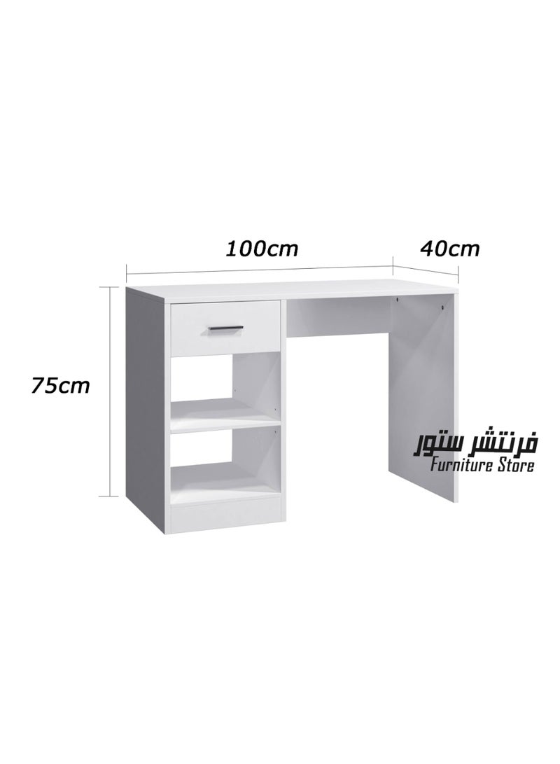 Furniture Store Modern desk, height 75 cm - width 100 cm - depth 40 cm, from Furniture Store. - Image 2