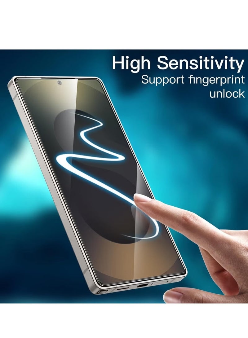 ELTRAZONE Samsung Galaxy S25 Ultra Screen Protector Glass 3-Pack Anti-Scratch Ultra Resistant Clear Tempered Glass for Samsung Galaxy S25 Ultra 5G 6.9-Inch – Maximum Clarity, Scratch Protection, Easy Installation - Image 4