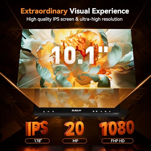 ELIKLIV ميكروسكوب رقمي إليكليف EDM9 Max: 20MP 10.1" 1500X HD IPS HDMI مكبر عملات معدنية للأخطاء مع شاشة وإضاءة، ميكروسكوبات لحام LCD للكبار، عرض على الحاسوب/التلفزيون، 64GB - Image 2