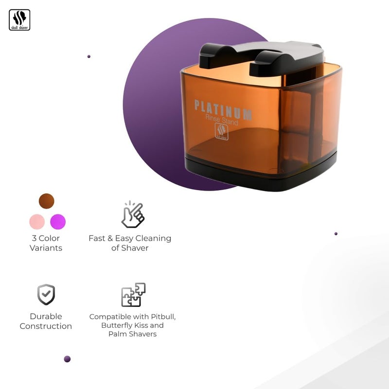 SKULL SHAVER Butterfly platinum rinse stand - Gold - Image 2