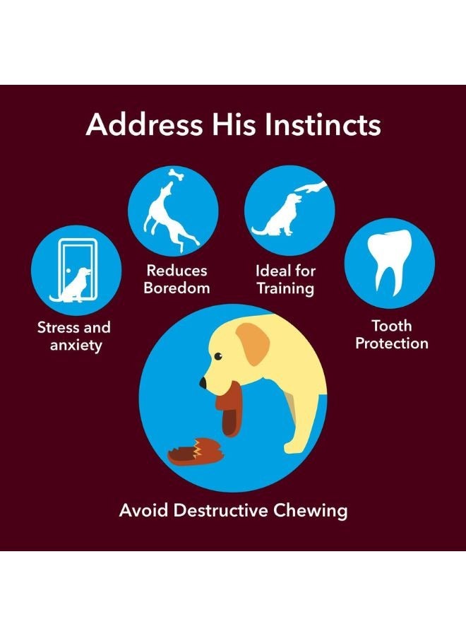 Meatup Chew Bone Dog Treat (Buy 1 Get 1) 2 x 250g - Image 3