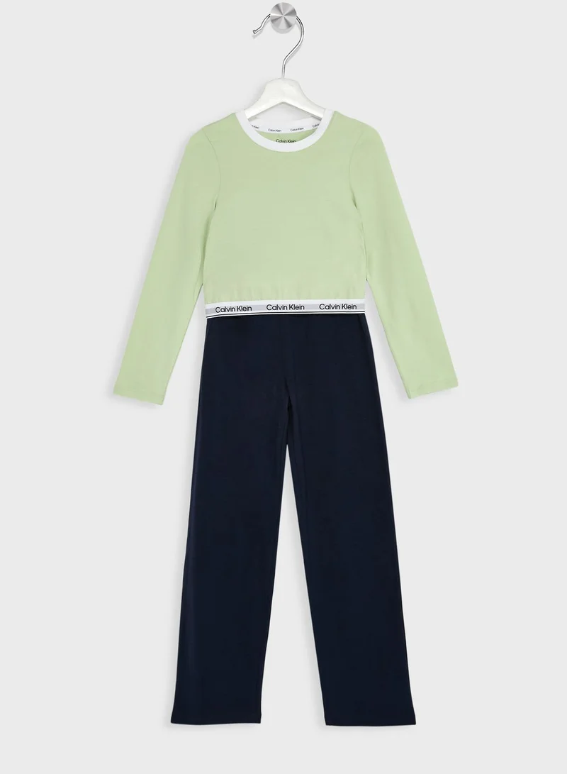 Calvin Klein Jeans Kids Logo Pyjama Set