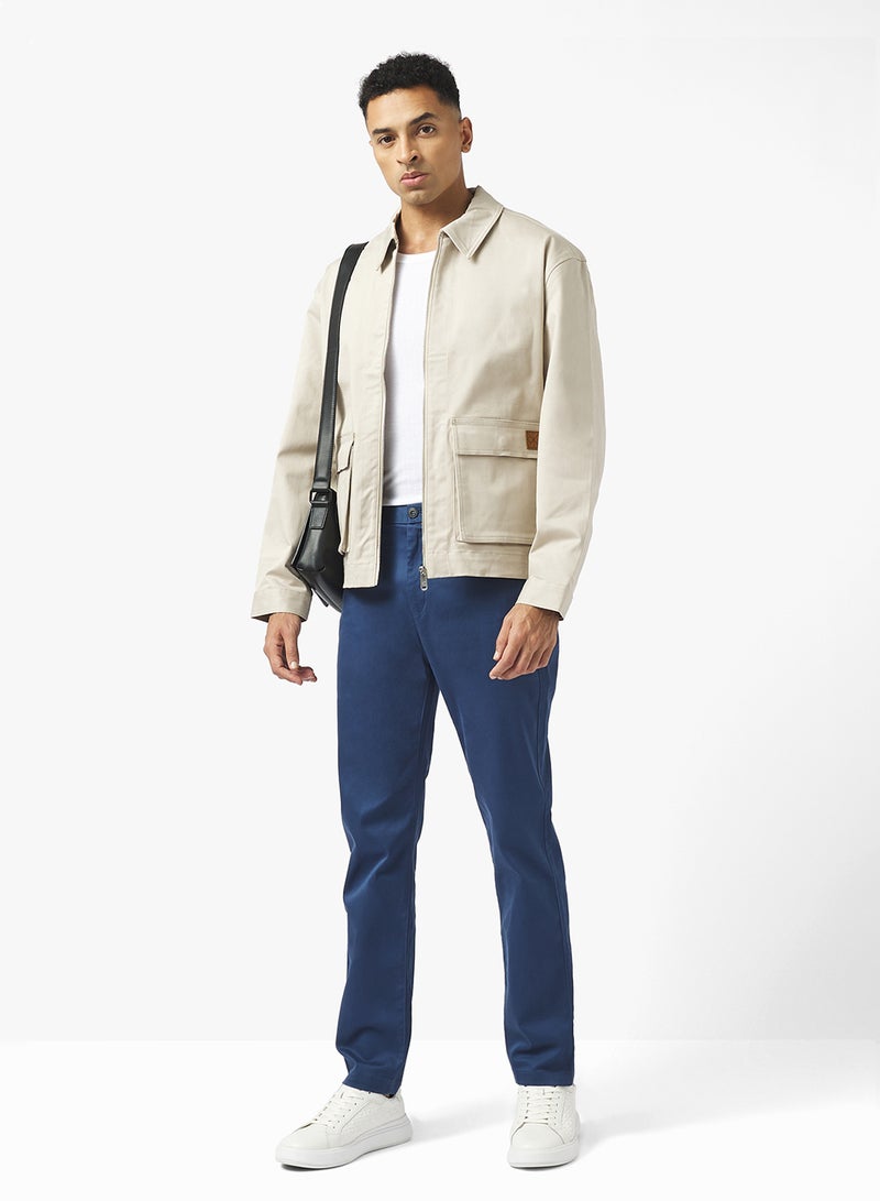 كالفن كلاين بنطلون تشينو قطن مطاطي نحيف - Image 4