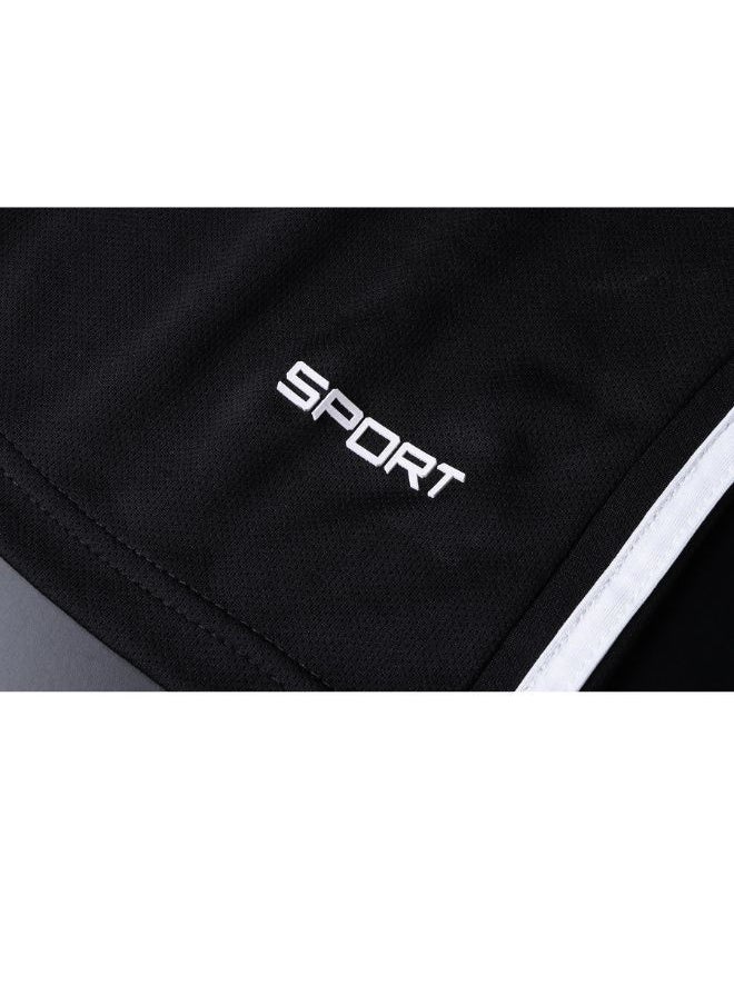 Mei Stylish - Men's Short and T-shirt Tracksuit Sports Suit Activewear Set - Image 1