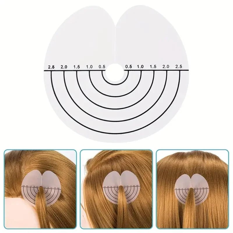Hair Extension Tool Kit 600 Pieces Hair Extension Wig Tools Round Heat Protector For Extensions - Image 5