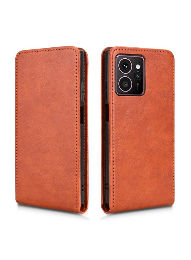 S-TOP Case For HMD Skyline 5G Magnetic Vertical Flip Leather Phone Case - Image 2