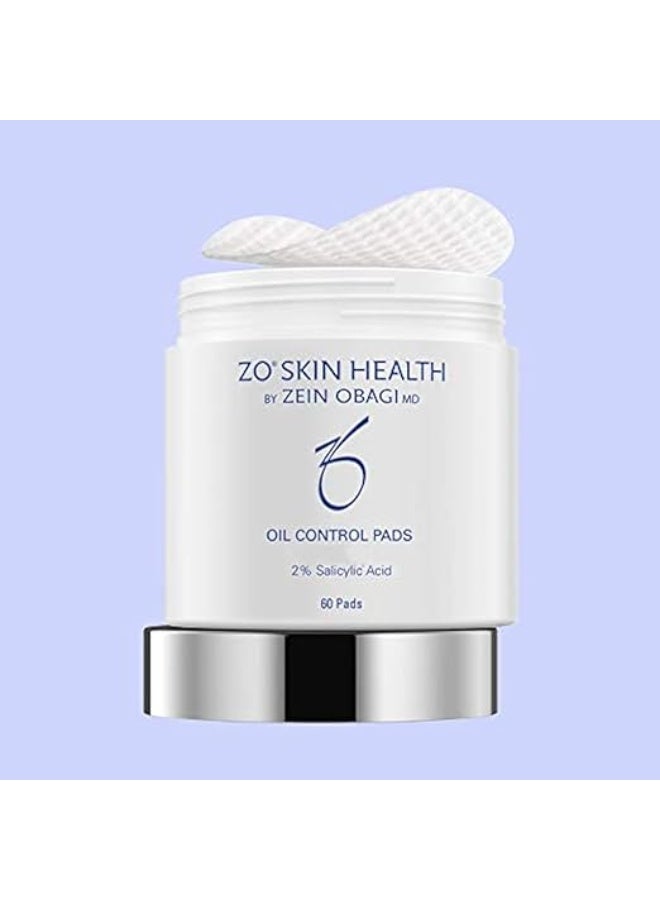 ZO Skin Health Zein Obagi Oil Control Pads (60 Pads) – Acne Care