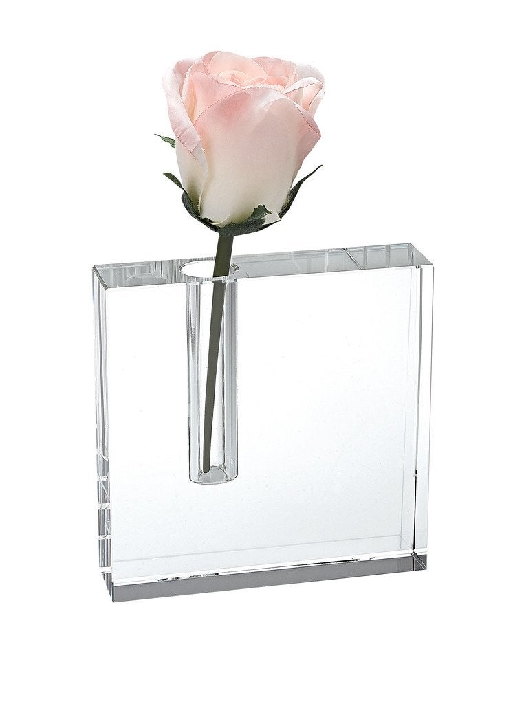 Badash - The Crystal Block Bud Vase 5x5 - Image 1