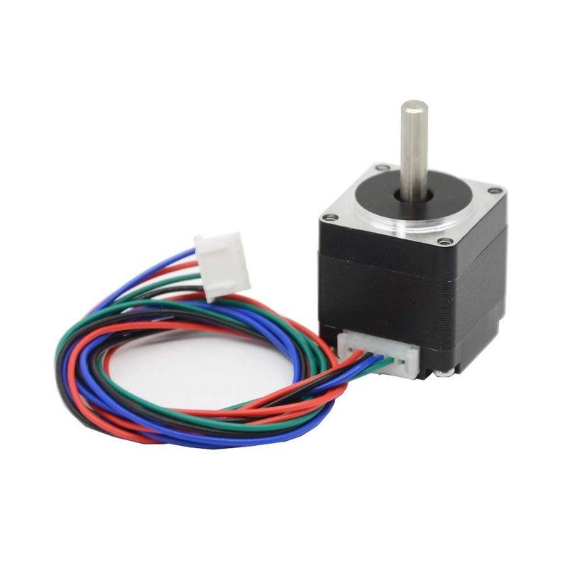 Iverntech Nema 11 Stepper Motor 28mm Body 1.8 Stepper Angle 0.8A 2 Phase 4-Lead with 50CM Cable for 3D Printer, CNC Machine and Robotics - Image 1