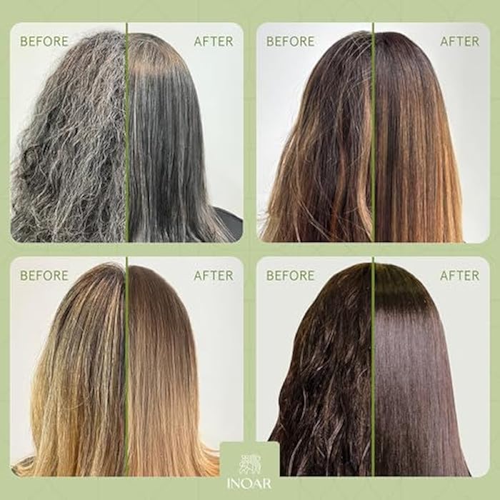 Inoar Cicatrifios Shampoo & Conditioner Renewal Haircare Duo with RejuComplex3 & Argan Oil, 33 Fl Oz Each - Image 2
