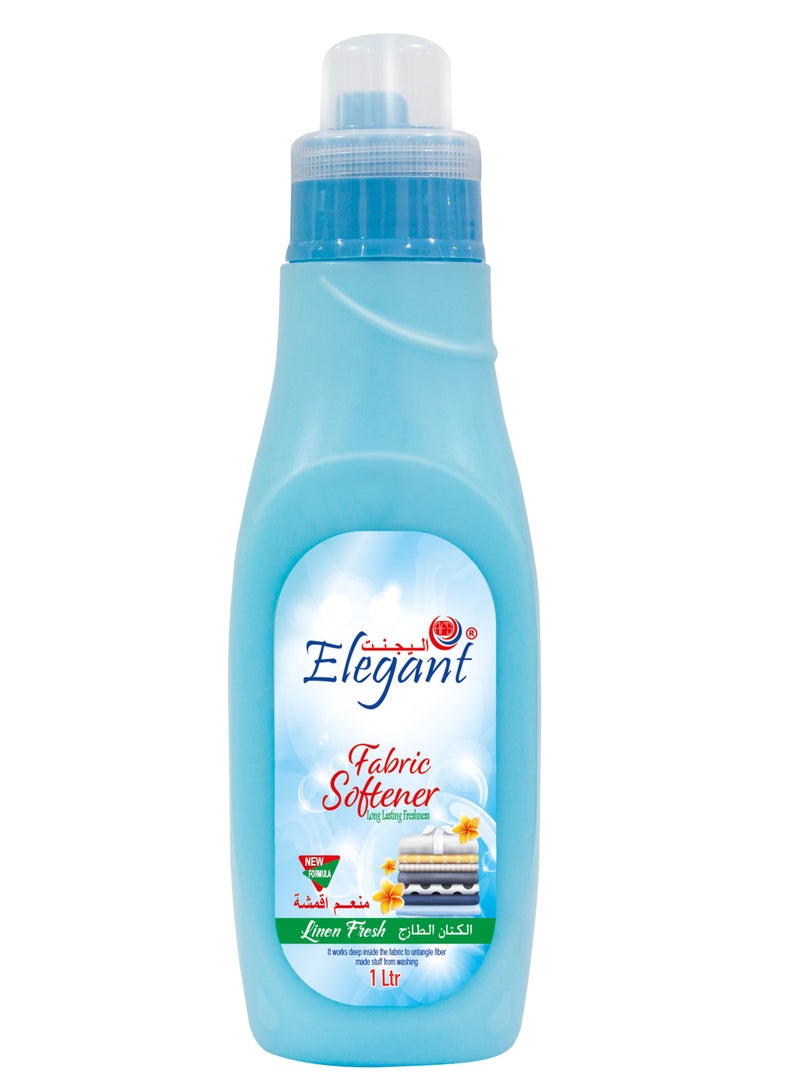 Elegant منعم الأقمشة لينين فريش سعة 1 لتر، انتعاش يدوم طويلاً  - Image 1