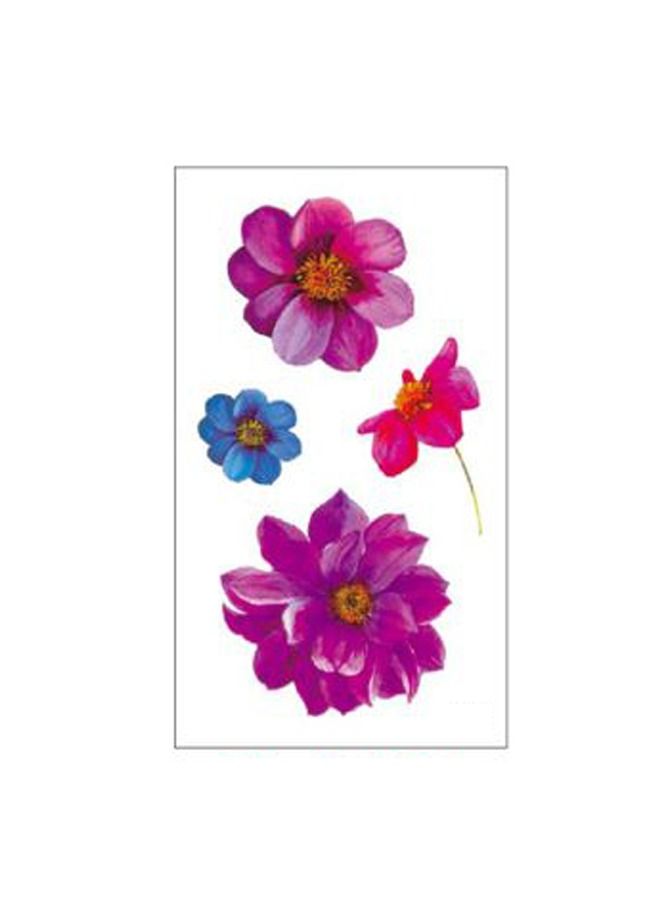 Khaisha Fashionable waterproof temporary tattoo sticker with floral design - Image 1