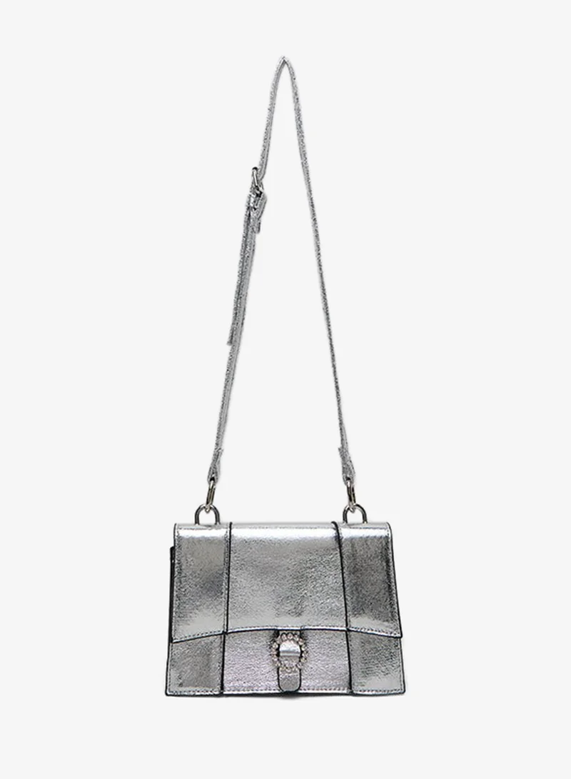 R&b Metallic Crossbody Bag