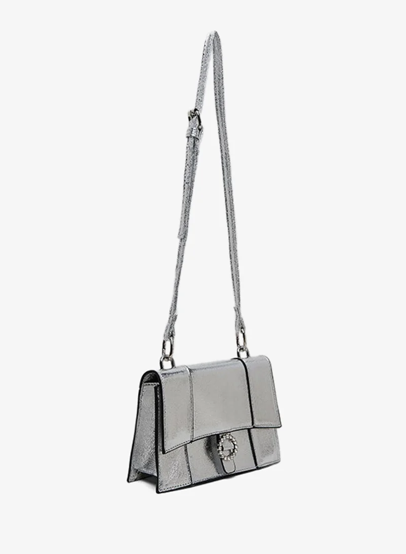 R&b Metallic Crossbody Bag