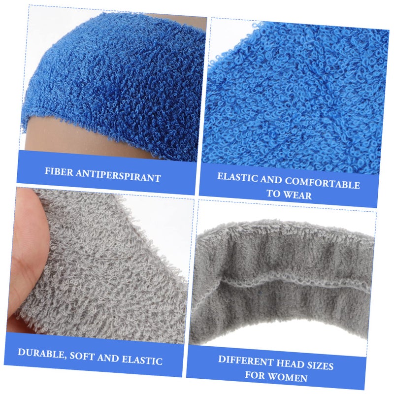 10 Pack Moisture Wicking Sports Headbands For Men Women Gym Running Yoga Fitness - Image 3