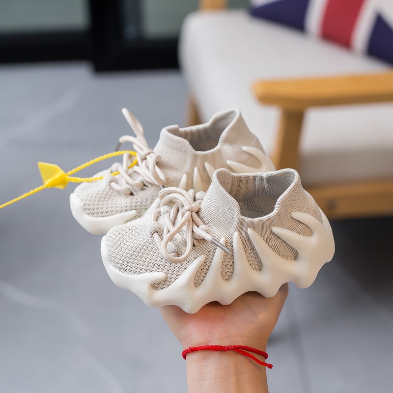 Children'S Octopus Coconut Shoes Boys Breathable Xiaolongbao Volcano Sports Shoes Female Baby Socks Shoes - Image 3