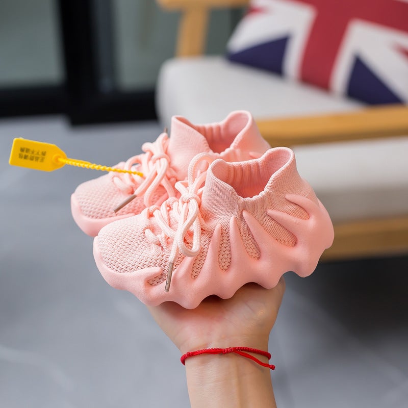 Children'S Octopus Coconut Shoes Boys Breathable Xiaolongbao Volcano Sports Shoes Female Baby Socks Shoes - Image 4