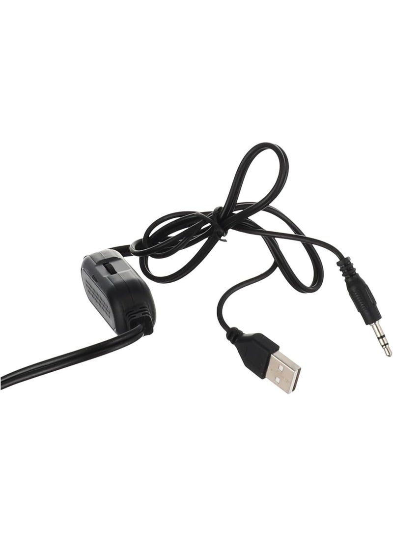 Kisonli l-1040 multimedia mini led rgb speaker - black, Wired - Image 2