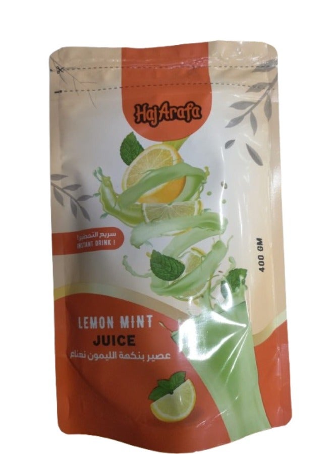 Lemon Mint Juice 400 grams