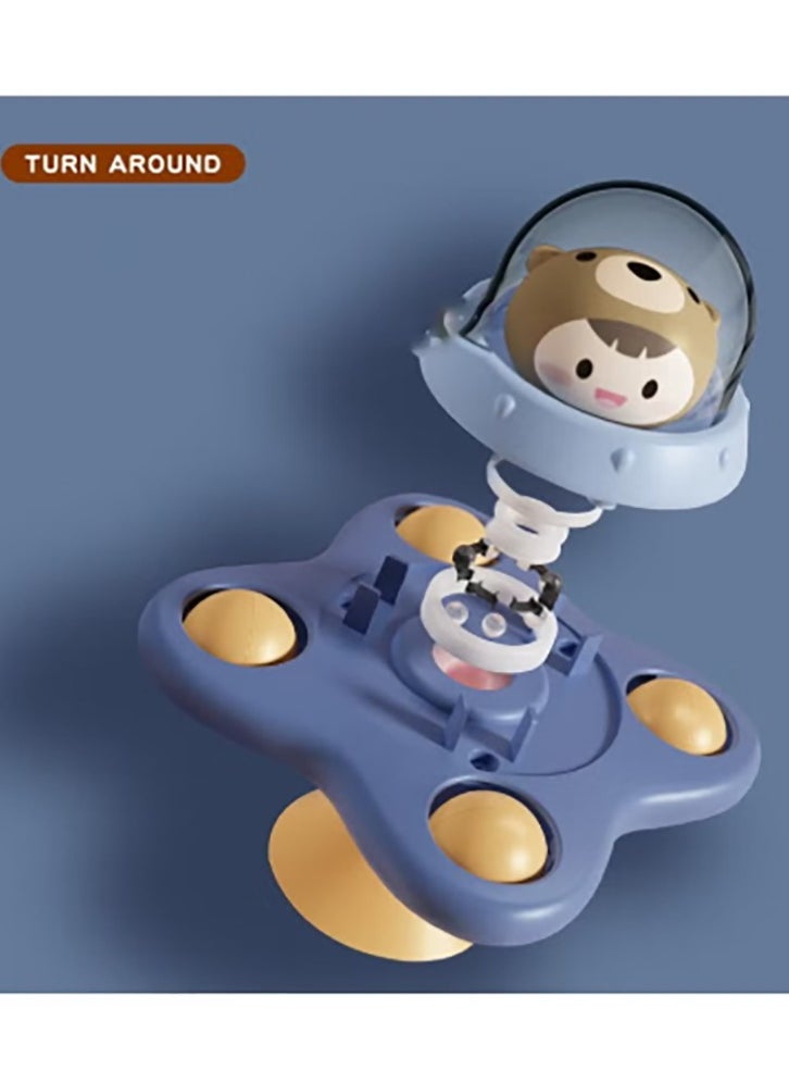 Bukela - 3PCS Suction Cup Spinner Toy Bath Sensory Spinning Tops Toys for Baby 12-18 Months Toddlers 1-3 Boys and Girls 1st Birthday Sensory Toys Gifts - Image 1