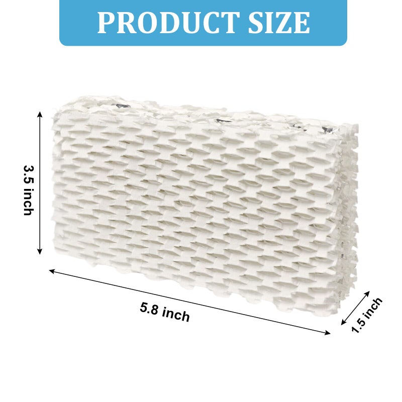 DFD 4-Pack WF813 Humidifier Filter Compatible with Equate Eqwf813 Eq-2119-Ul,Replacement for ReliOn RCM-832,RCM-832N and ProCare PCWF813 Cool Mist Humidifiers Wick Filters - Image 2