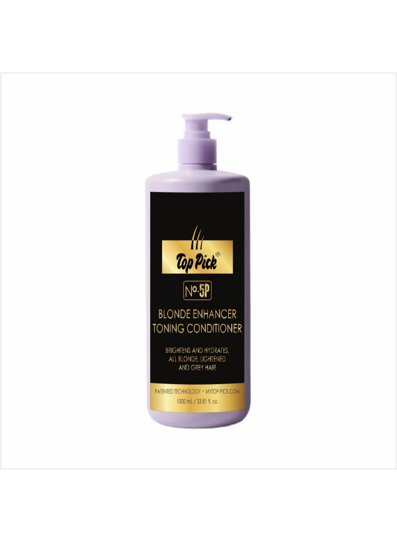 Top Pick No. 5P Blonde Enhancer Toning Conditioner Lavender 1000ml