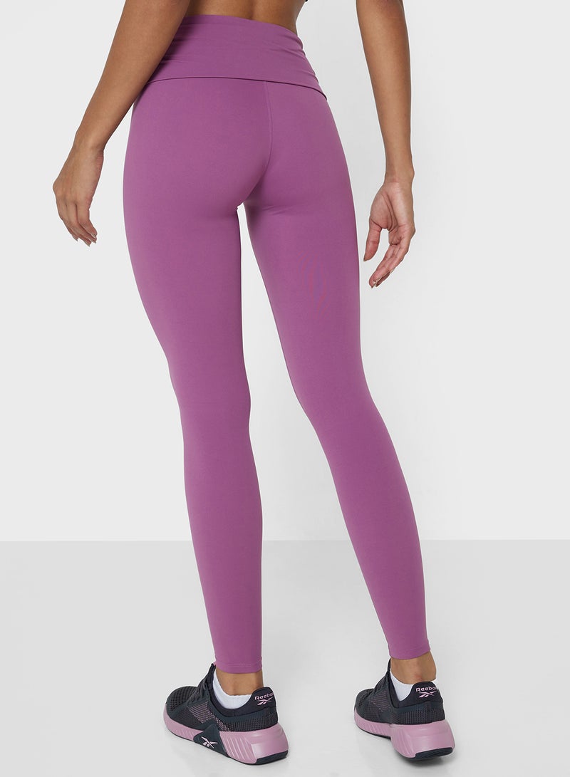 FRWD Ruched Waist Seamless Leggings - Image 3