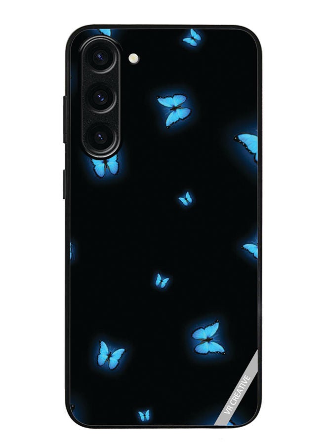VR CREATIVE Protective Case Cover For Samsung Galaxy S23 Plus Butterfly Design Multicolour - Image 1