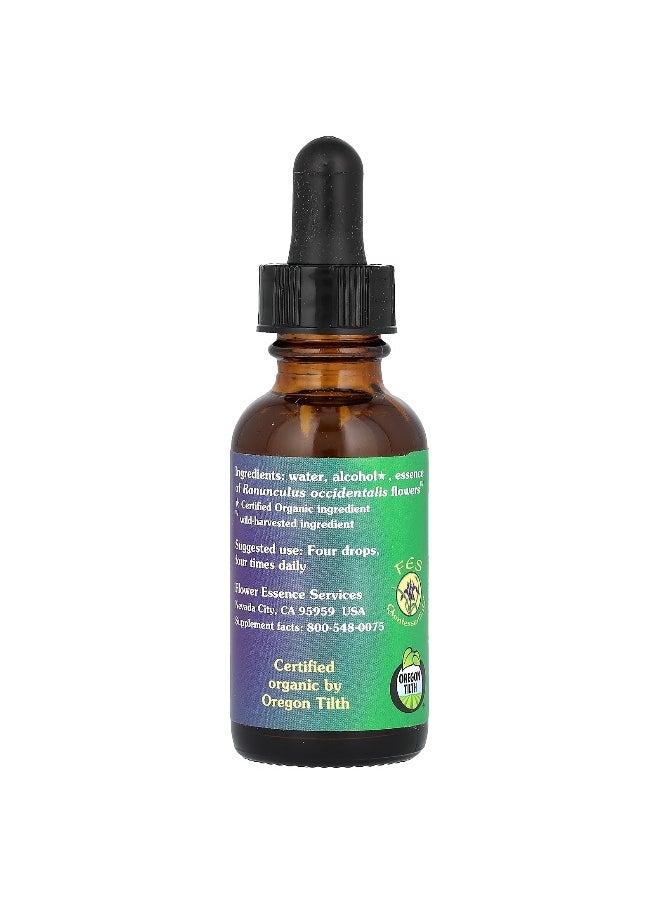 Flower Essence Services Flower Essence Services, Buttercup, Flower Essence, 1 fl oz (30 ml)  - Image 2