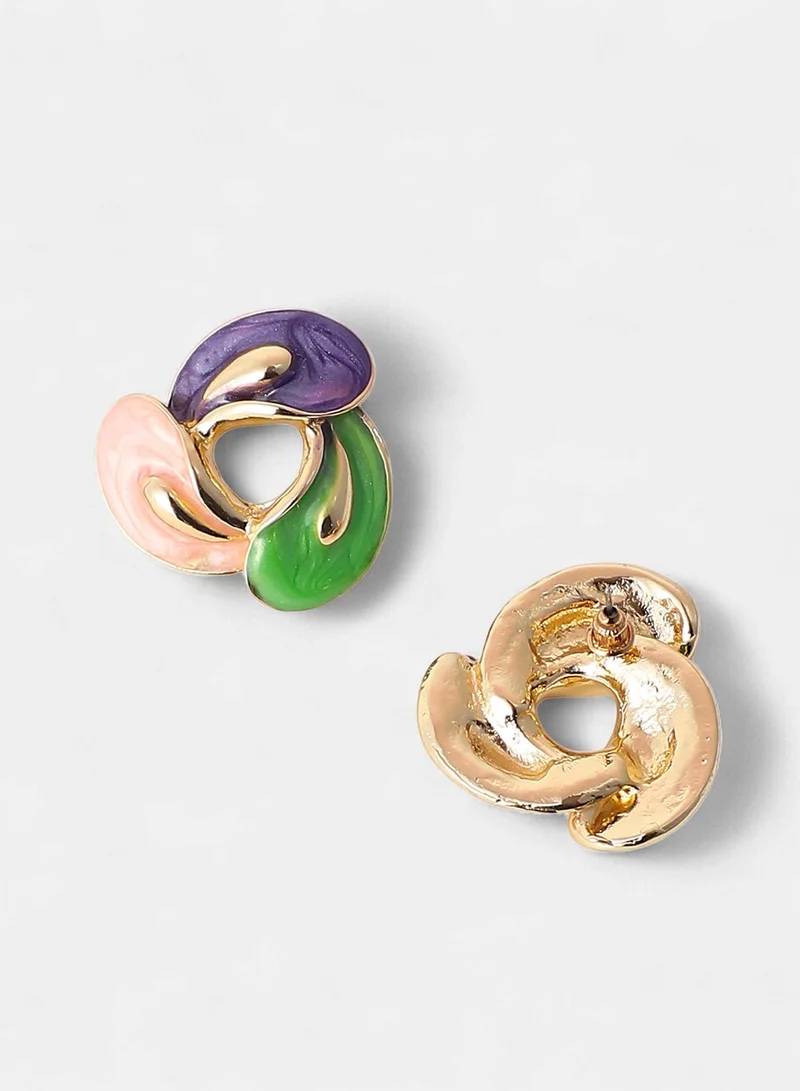 SOHI Swirl Artificial Jewellery Set
