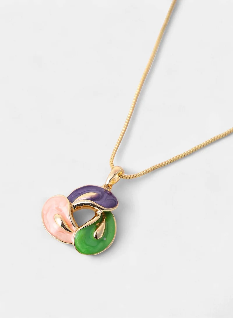 SOHI Swirl Artificial Jewellery Set