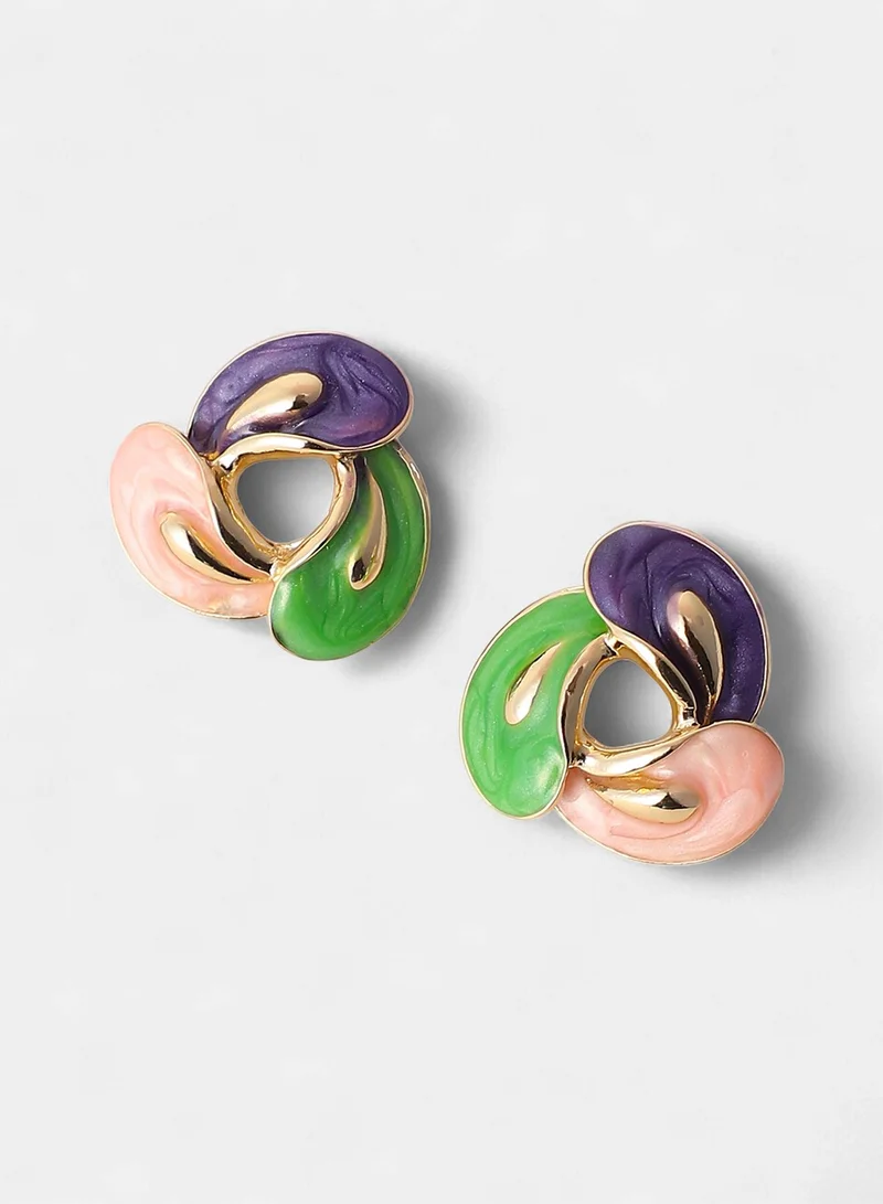 SOHI Swirl Artificial Jewellery Set